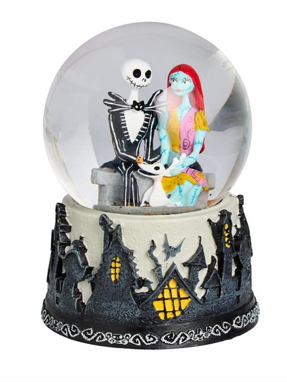The Nightmare Before Christmas Jack & Sally Snow Globe